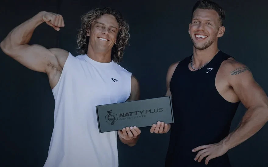 Joe and Riley, founders of NattyPLUS